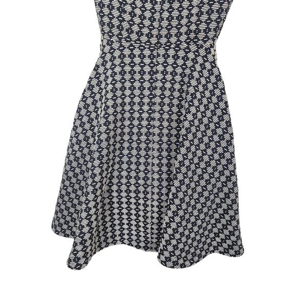 Anthropologie Maeve Dress Womens Size 0 Black & White Fit And Flare - Picture 8 of 14